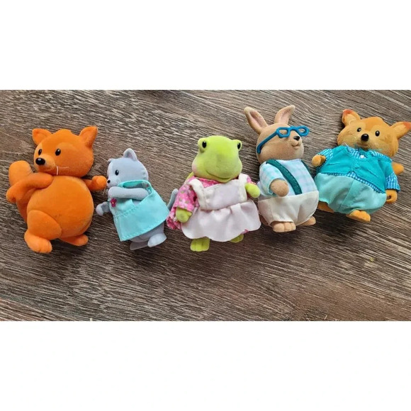 Li'l Woodzeez Animals set of 3‎ doll house figurines toys - Picture 1 of 2